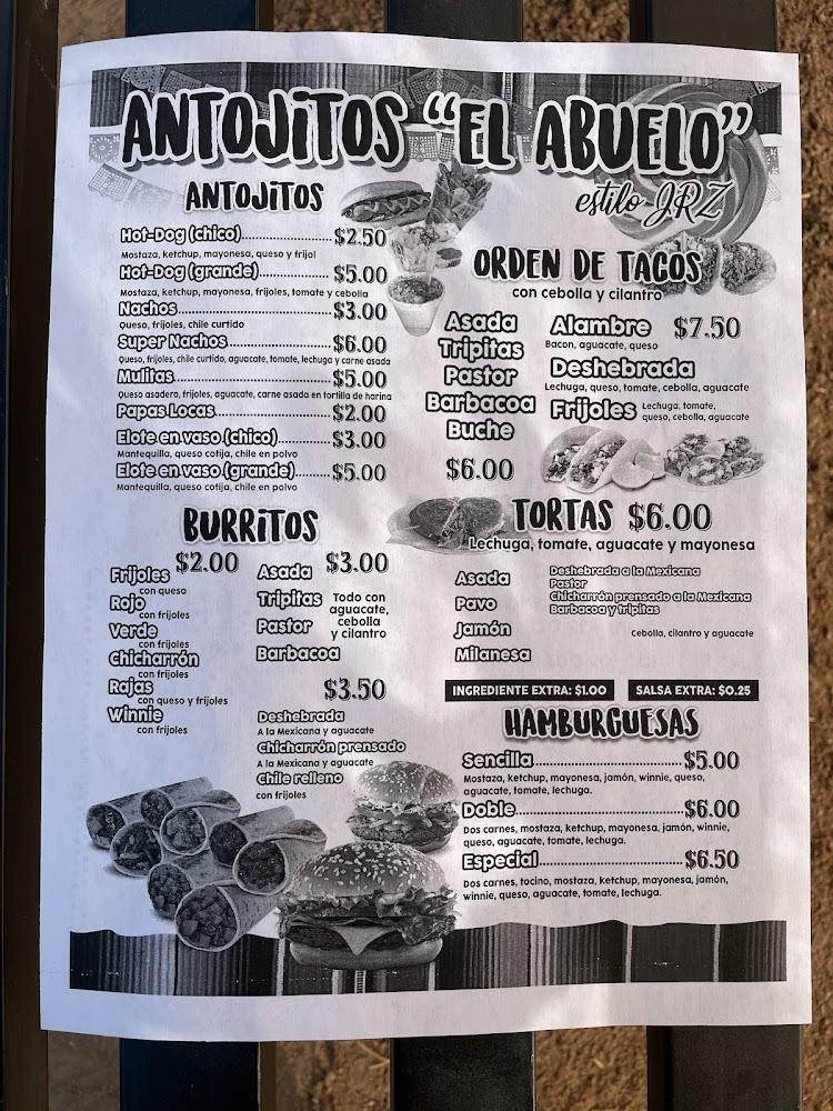 Tacos El Abuelo Menu image 3